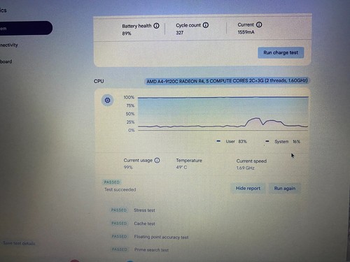 Lenovo Chromebook 14e study/ work/ casual browsing - 4gb ram 32ab storage - Picture 8 of 8