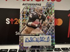2024 Mosaic Dalton Hilliard * Autographs * Prizm Diamond Cracked Ice Auto