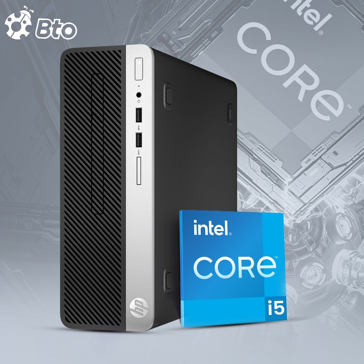 HP G3 Desktop Computer PC Intel Core i5-7500 16GB Ram 1TB