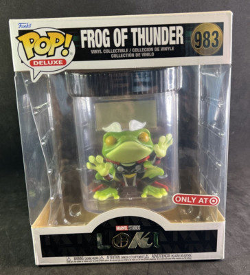 Funko POP! Deluxe Marvel Studios LOKI #983 Frog of Thunder Target Exclusive NEW