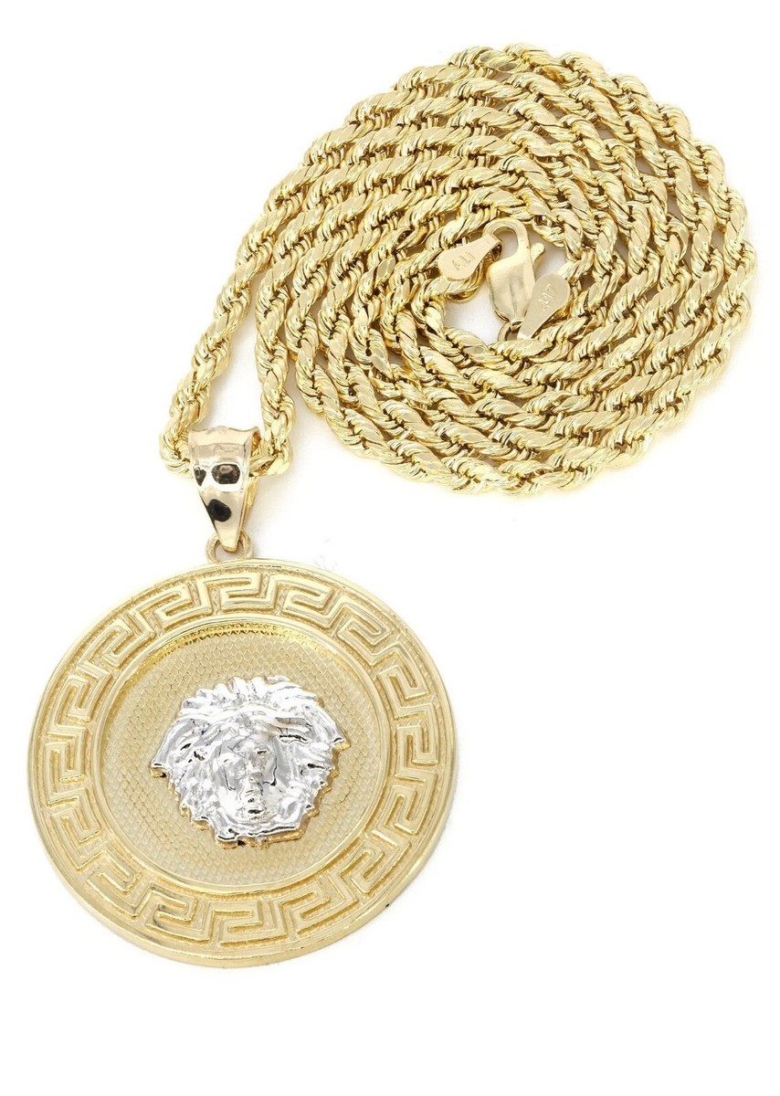 Versace★素敵！Unisex Gold Color l Chain Necklace Versace NECKLACE UNISEX - Necklace - gold-coloured/black