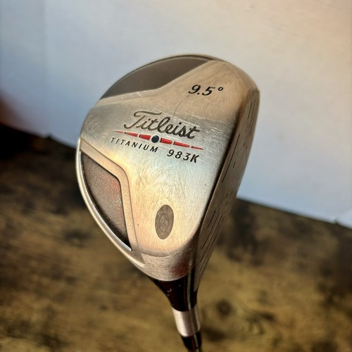 Titleist Titanium 983K Driver 9.5* Right Handed 45” ALDILA NV 65-S - Very Nice - Picture 2 of 18