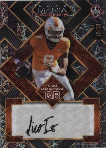 Nico IAMALEAVA 2024 Wild Card /10 SP RC AMERICAN Metallix