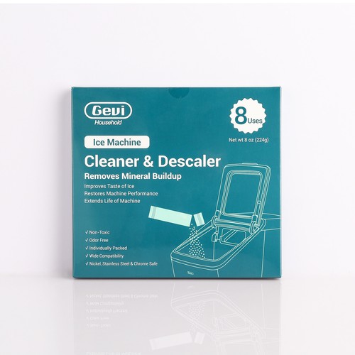 Gevi Universal Coffee Machine Cleaner & Descaler | Citric Acid | 8 Pack - Picture 3 of 7