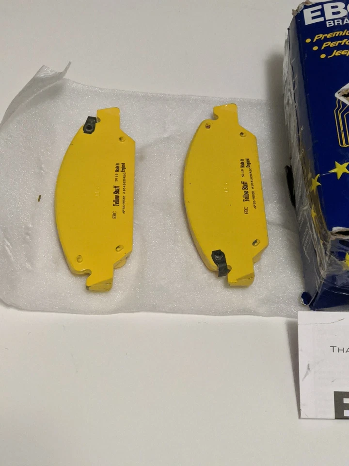 EBC 刹车 DP41830R Yellowstuff Street/Track 刹车片 凯迪拉克凯雷德 开封 — 第 2/4 张图片