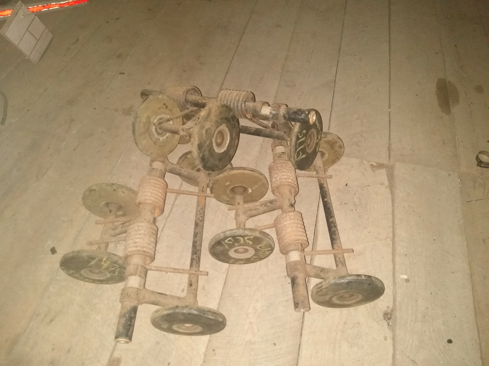 1975 evinrude skimmer bogie wheels