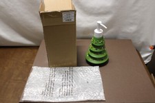 Soap or Lotion Dispenser Pump Green Christmas Tree 8" Easy Fill New