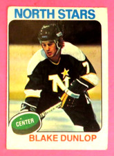 1975 Topps, Minnesota North Stars - BLAKE DUNLOP