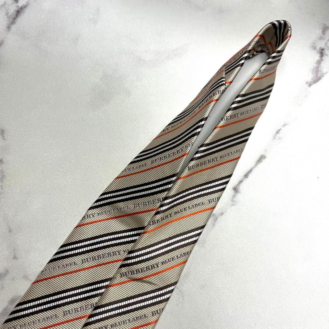 Burberry Blue Label Men´s Tie Regimental Narrow Tie Width 4.6cm