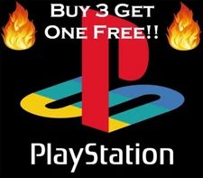 PS1/PSX Playstation 1 Games. Buy 3 Get 1 Free Sale! Combined Shipping