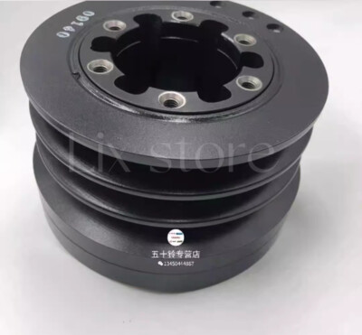 ビビ　1204040 1pc New Engine 4BG1 crankshaft pulley 3 groove ZX120 excavator 8