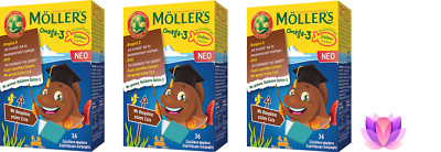 MOLLER S FISH OIL OMEGA-3 FOR KIDS WITH FLAVOR COLA 36 JELLY FISH