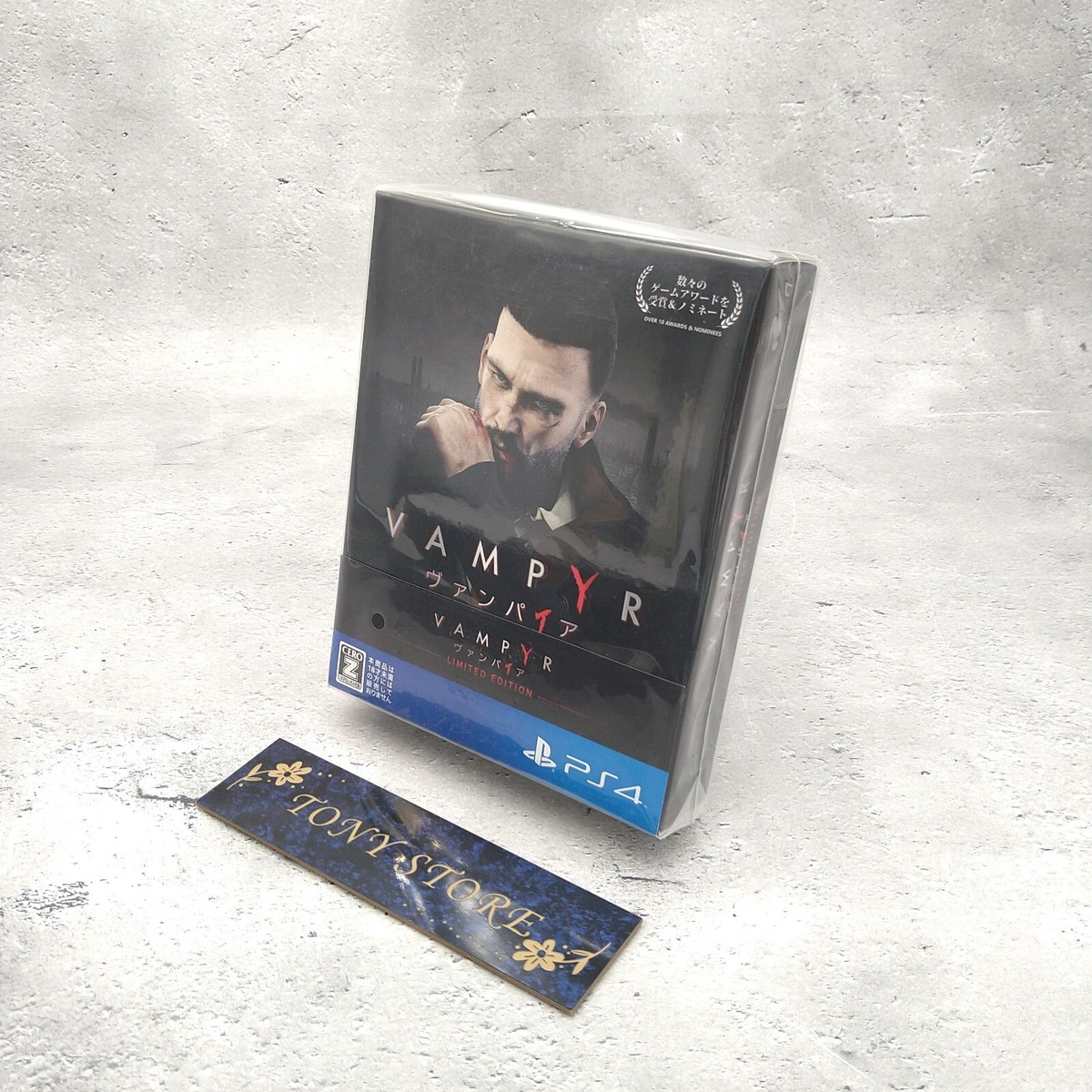PS4 Vampyr Special Edition Software Poster Post Card Set Soundtrack Japan  Sony