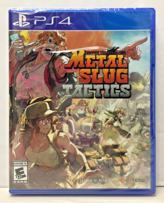 NEW sealed METAL SLUG TACTICS Playstation 4 5 PS4 PS5 Limited Run SNK LRG ESRB