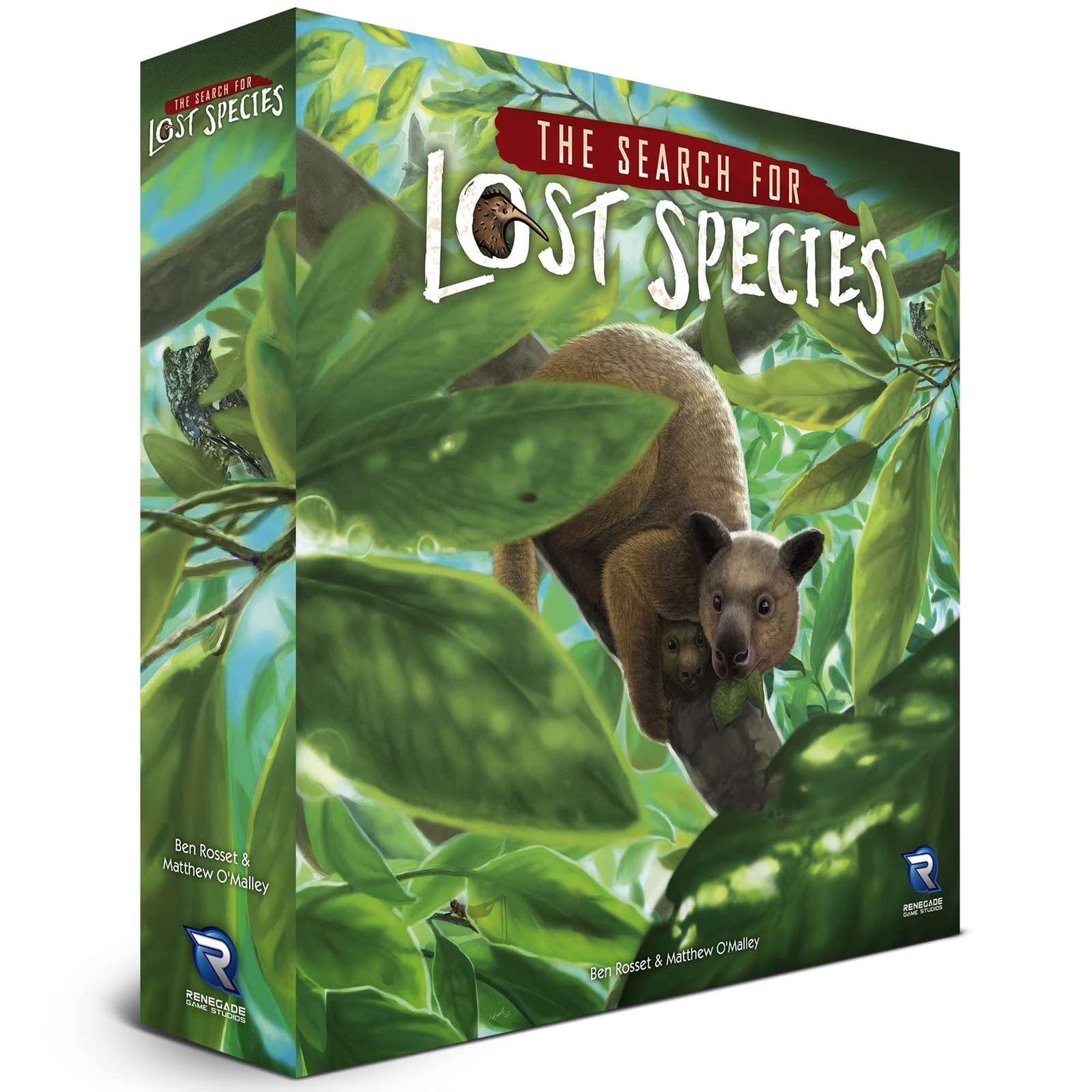 Renegade Game Studio   The Search for Lost Species   Board Game   Ages 13+   1-4