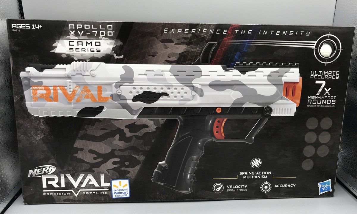 Nerf Rival Apollo XV-700 Camo Series Includes 7 Round Black