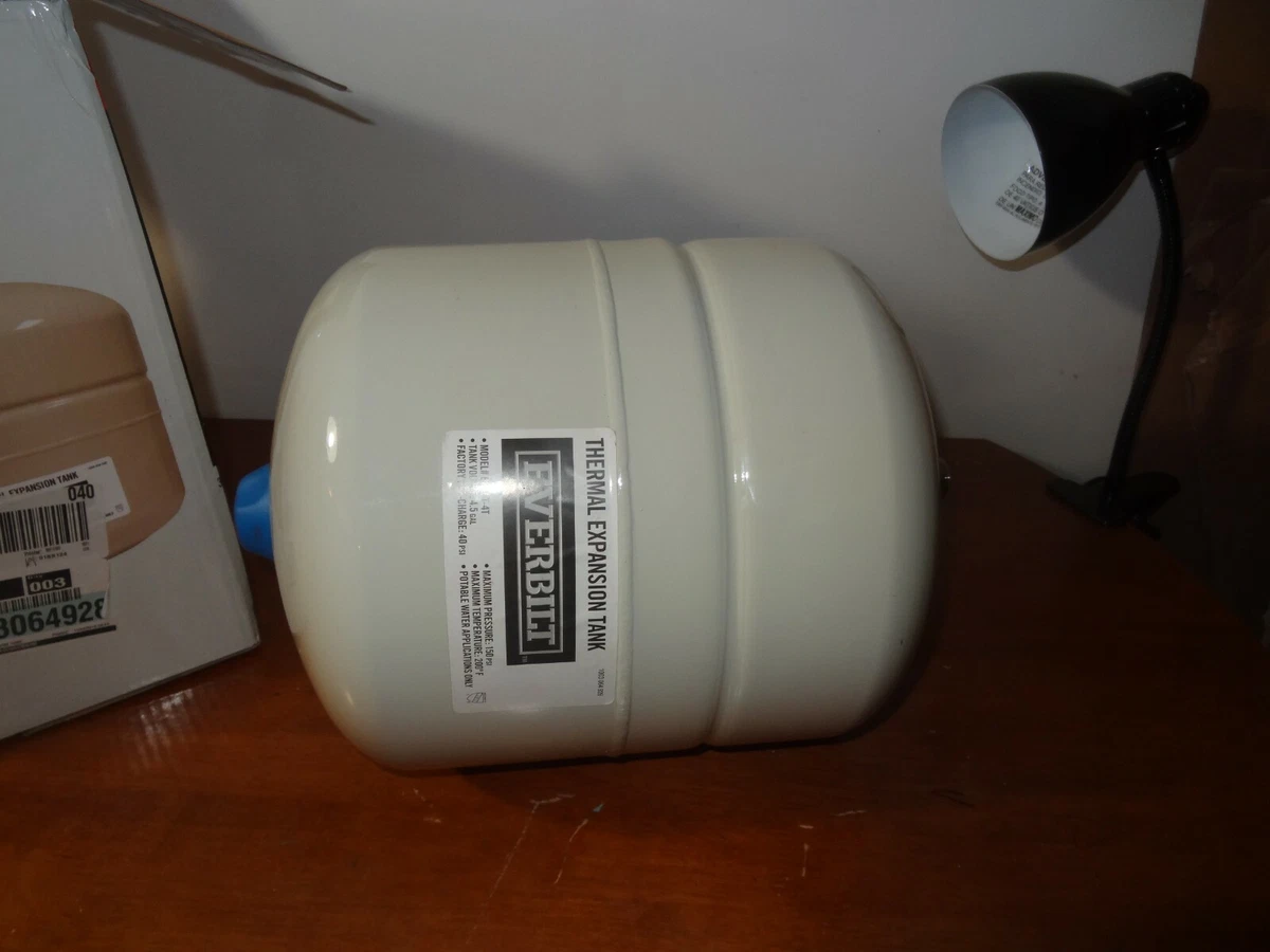 Everbilt EF-TET-4T Thermal Expansion Tank 4.5 Gallons 200 degree F Max  Temp. 15 883882104406 | eBay