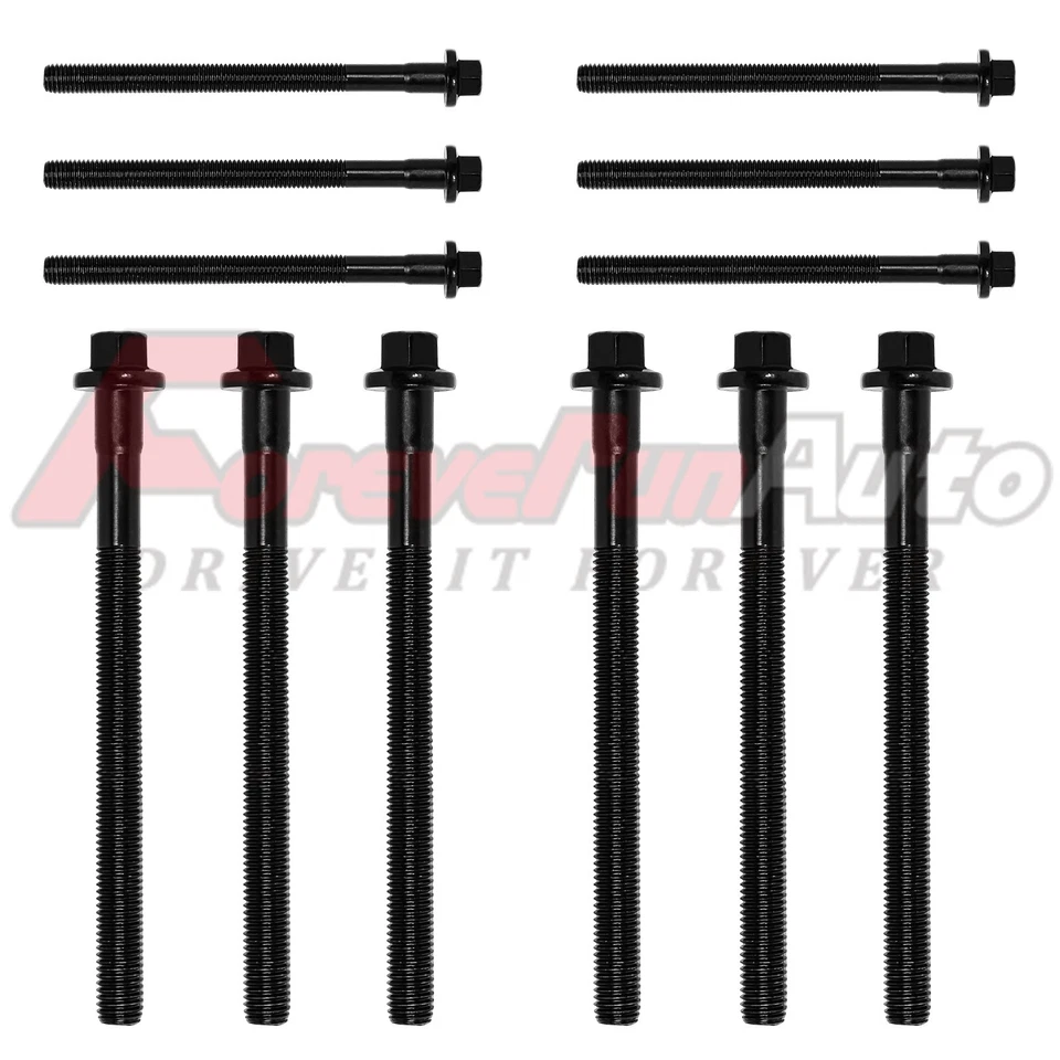 Set of 12 Cylisnder Head Bolts for Volvo XC90 XC60 S60 XC70 S80 S40 V70 6842347 - Image 2 of 4