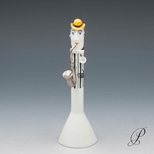 Small sculpture Meissen 1st choice "Saxophonist" by Olaf Fieber