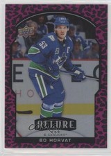 2020-21 Upper Deck Allure Pink Leopard Bo Horvat #22 a3i