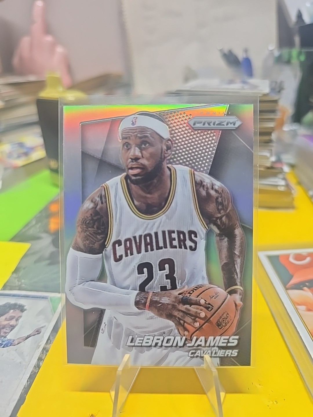 2014-15 Panini Prizm - LeBron James #48 Silver Prizm (Super Clean)!!!!