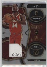 2022-23 Panini Select Draft Selections Memorabilia AJ Griffin #DSM-AJ 1u6
