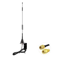 4G LTE 7dBi Outdoor Cellular Bracket Antenna SMA Male with RP SMA Adapter