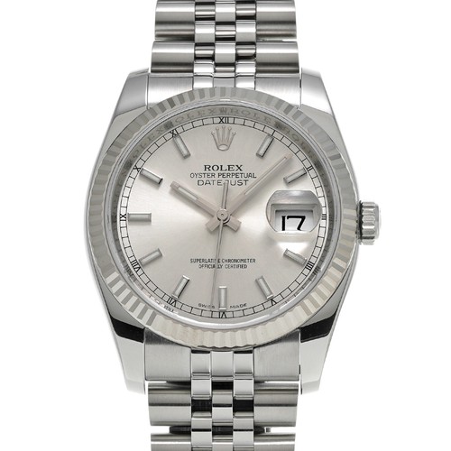 ROLEX Datejust 116234 Silver WATCH 730210