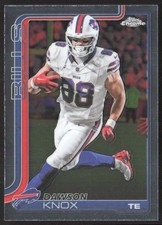 Dawson Knox 2025 Topps Chrome #33 Buffalo Bills
