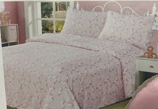 Magic World Unicorn Twin Sheet Set -Pink 3 Piece New Sheets