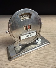 1930/40 French Perpetual Desk Calendar Art Deco Complete calendrier perp&eacute;tuel