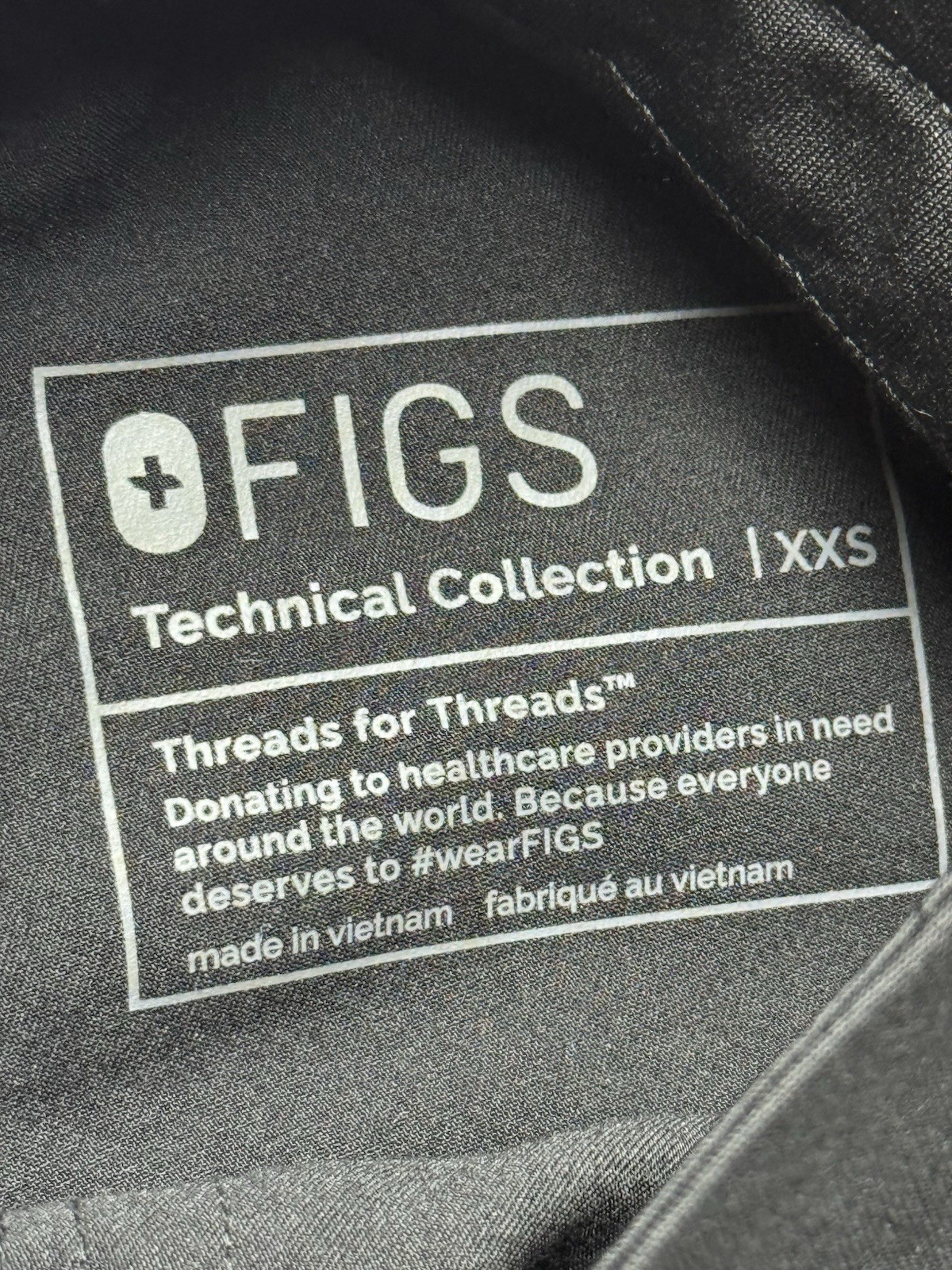 FIGS High Waisted Yola Skinny Scrub Pants Womens Size XXS Black 28” Inseam Nurse