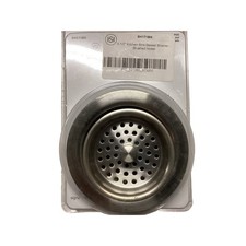 Signature Hardware 255482 3-1/2" Strainer Basket w/Lift Stopper - Brushed Nickel