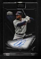 2021 Topps Chrome Black Chrome Black Auto Daniel Johnson #CBA-DJ Auto 15t4