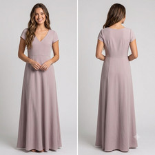 Show Me Your Mumu Geneva Dress in Dusty Mauve / Lavender Size XX-Large (XXL) NWT