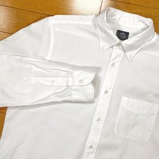 Kamakura Makers Mens 16.5 White Oxford Shirt Slim Fit Button Down Long Sleeve