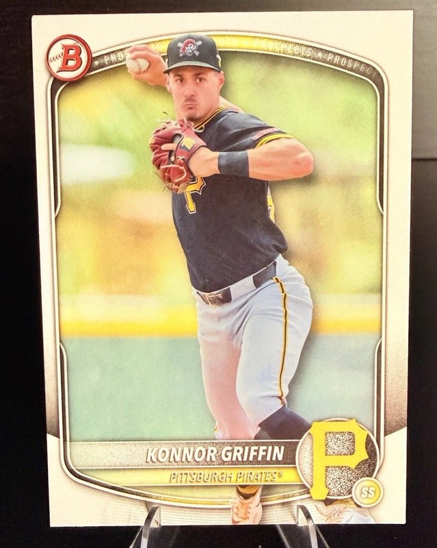 Topps 2025 Bowman Draft Konnor Griffin RC Prospect BD-102 Pittsburgh Pirates MLB