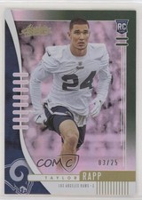 2019 Panini Absolute Rookie Green Spectrum 3/25 Taylor Rapp #167 9hy