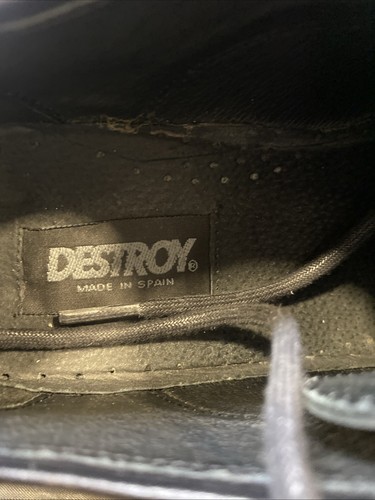 Vintage 90s Destroy Platform Shoes Unisex Size 10 Men 11.5 Women - Picture 12 of 17