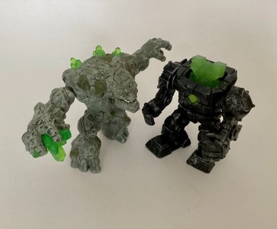 Fantasy-/Gormiti-artige Monsterfiguren, 2 Stück