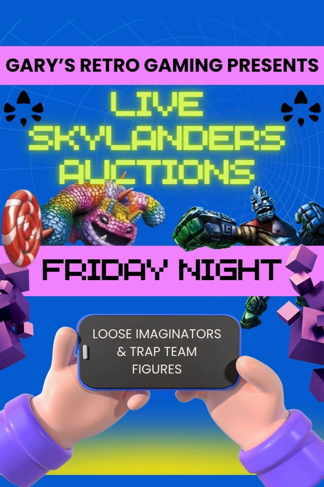 Skylanders Imaginators & Trap Team Figures, Traps, Creation Crystals