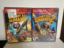 Destroy All Humans Destroy All Humans 2 Sony PlayStation 2, PS2 NEW