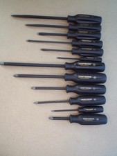 VTG Craftsman Professional Screwdriver Lot Bl...