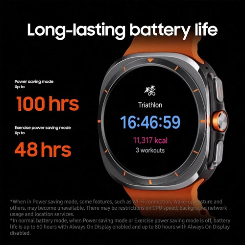 New Galaxy Watch Ultra 47mm LTE Galaxy AI Titanium White Smartwatch - Hot - Picture 5 of 23