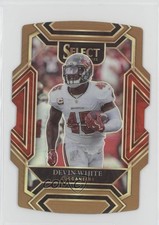 2021 Panini Select Club Level Copper Prizm Die-Cut 130/199 Devin White #232
