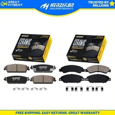 Front Rear Brake Pad Set for GMC Sierra 1500 ...