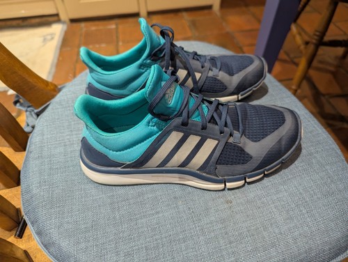Adidas Adipure 360.3 Damen Sneaker - Grau/Mineralblau/Silber UK 5 - Sehr guter Zustand - Bild 1 von 5