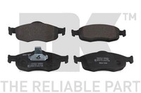 NK Bremsbelagsatz, Scheibenbremse 222534 FüR Ford