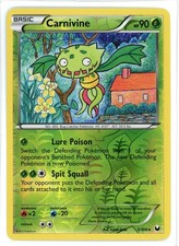 Carnivine Reverse Holo 5/108 Dark Explorers Pokemon Card
