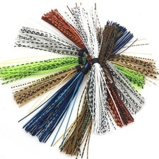 Fishing Accessories 44 Strands/Bundle Squid Silk Skirt Silicone Jig Skirts